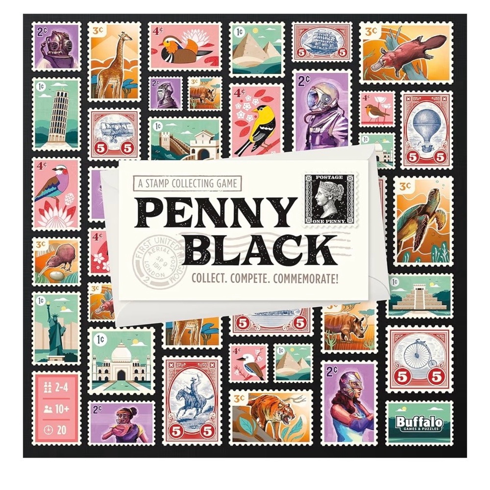 Penny Black Stamp Collecting Game